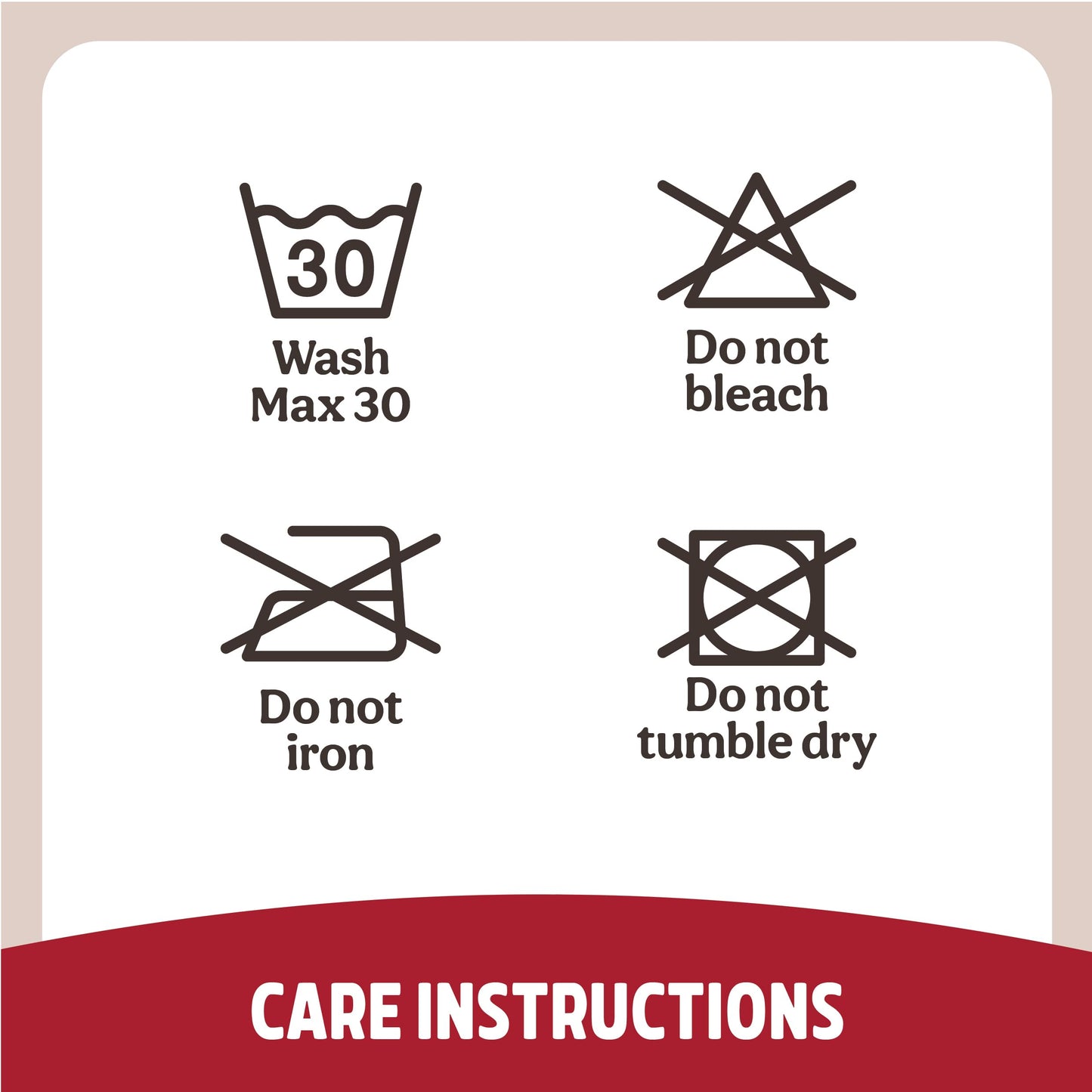 Gudreva Jumbo Cord Plush Dog Bed - Washable Oval Cushion, Non-Slip Base