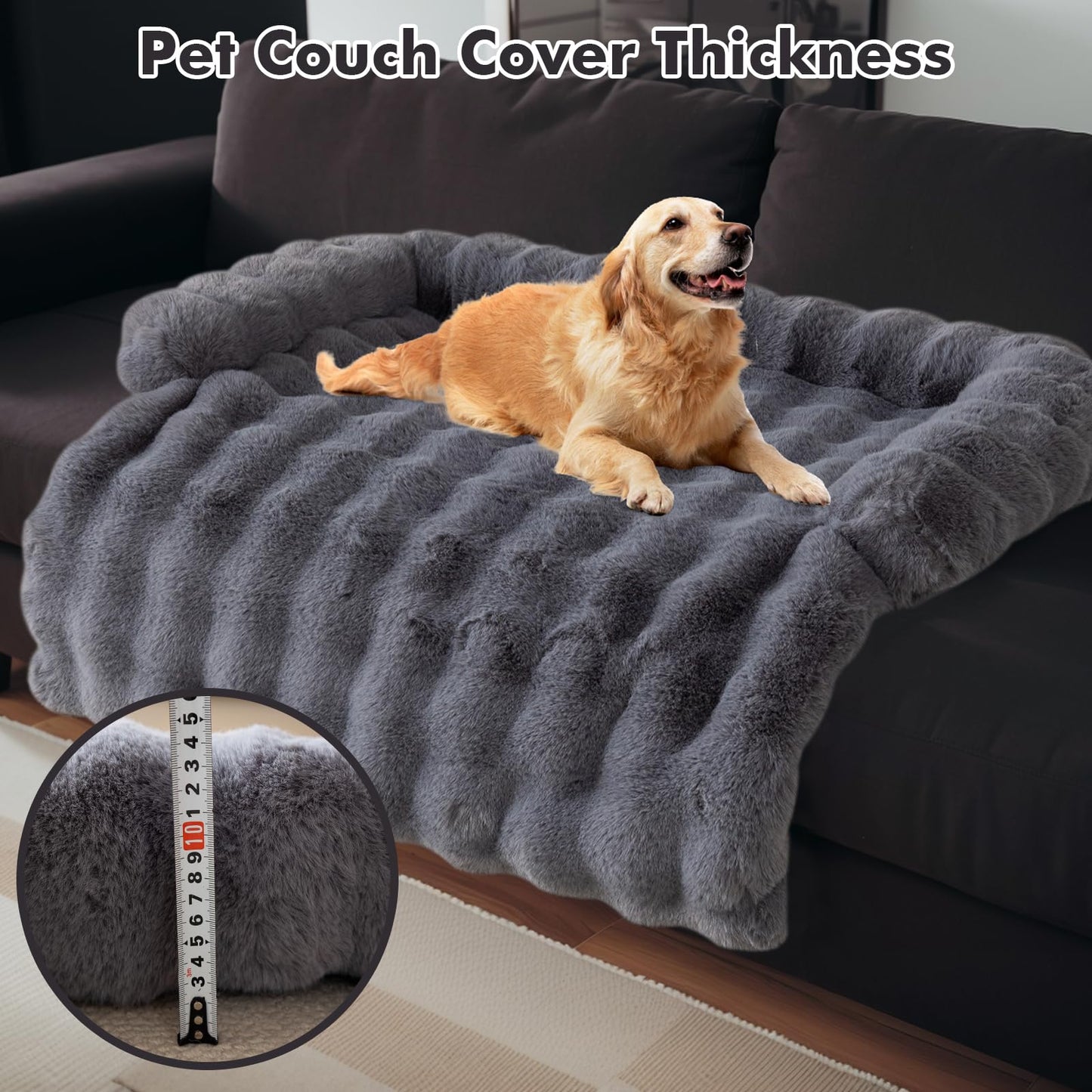 Gudreva Dog Bed Sofa Protector – Plush Protective Cover for Comfortable Sleeping