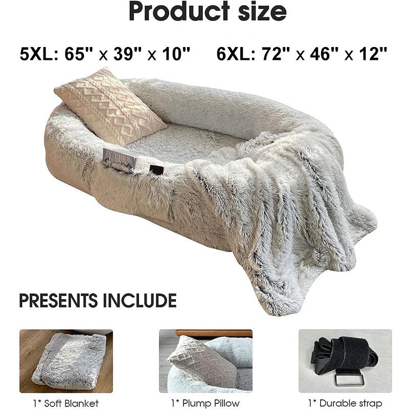 Gudreva Dog Beds for Humans - Humans Size Dog Beds