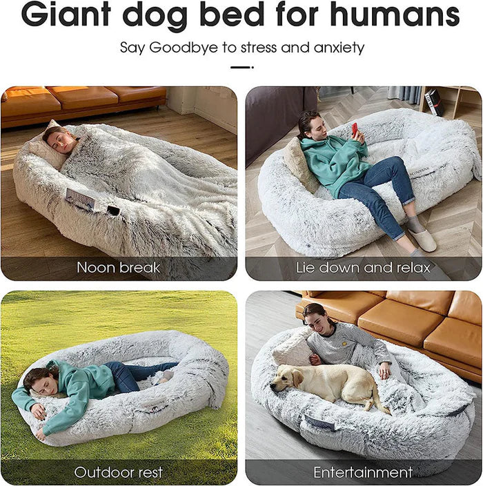 Gudreva Dog Beds for Humans - Humans Size Dog Beds