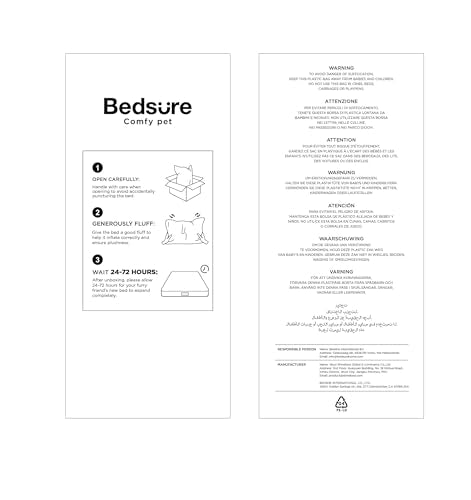 Gudreva Large Orthopedic Dog Bed Sofa - Washable, U-Shape Bolster, Waterproof