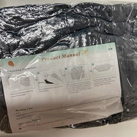 Gudreva Medium Dog Bed - Washable Plush, Non-Slip, Grey - Small, Medium, Large