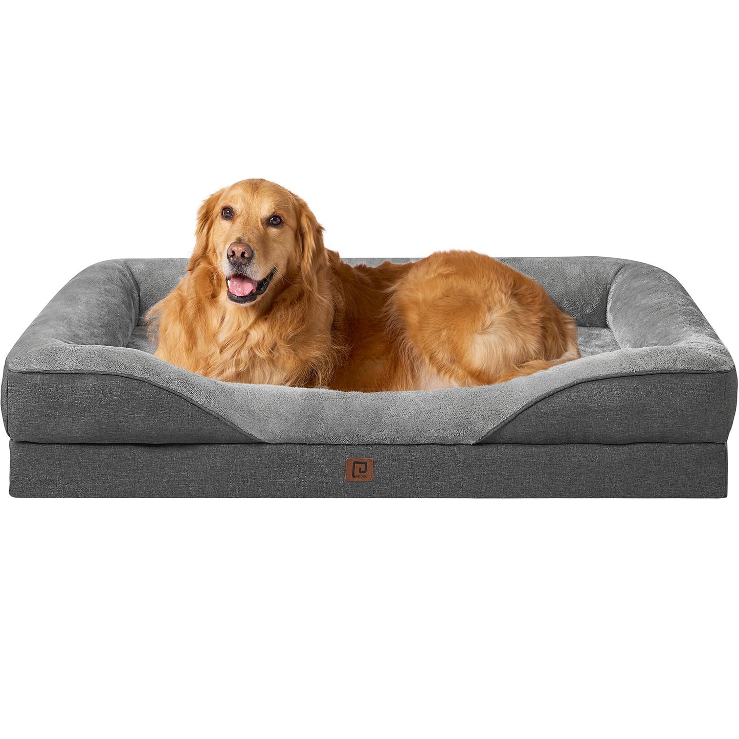 Gudreva Memory Foam Dog Bed - Orthopedic, Waterproof
